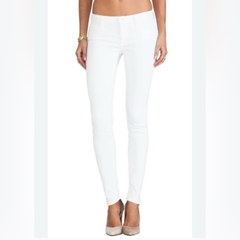 Mother The Looker Crop Jeans Mirror Mirror